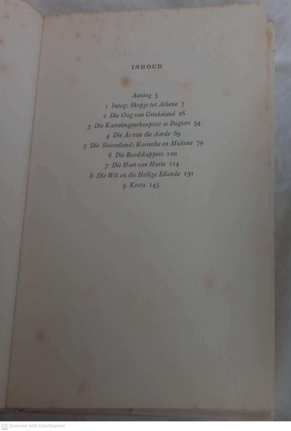 Afspraak met eergister6 Afspraak Met Eergister: Griekse Reisjoernaal — Abraham H. De Vries secondhand book