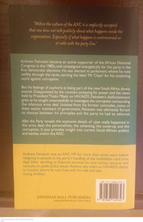 After the Party2 After The Party — Andrew Feinstein secondhand book