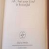 Ah, But Your Land Is Beautiful — Alan Paton secondhand book