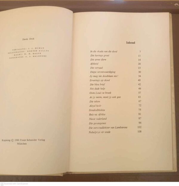 Albert Schweitzer5 Albert Schweitzer: Van Kind Tot Man — M.Z. Thomas secondhand book