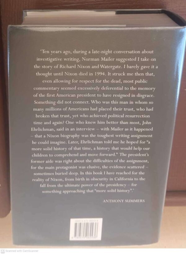 The Arrogance Of Power: The Secret Life Of Richard Nixon – Anthony Summers secondhand book