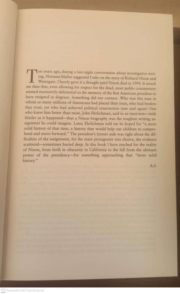 The Arrogance Of Power: The Secret Life Of Richard Nixon – Anthony Summers secondhand book