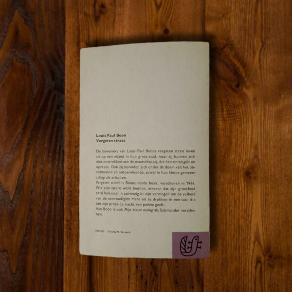 BackgroundEraser_20260121_104618638 Vergeten Street – Louis Paul Boon secondhand book