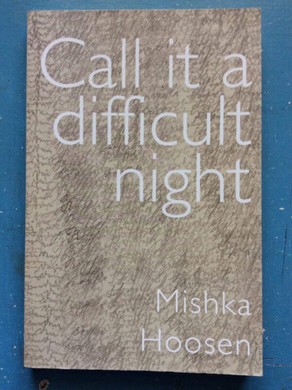 Call it a difficult night – Mishka Hoosen secondhand book