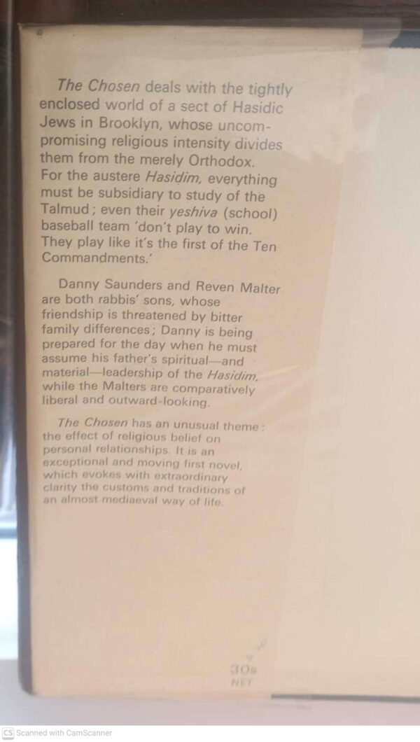 The Chosen — Chaim Potok secondhand book