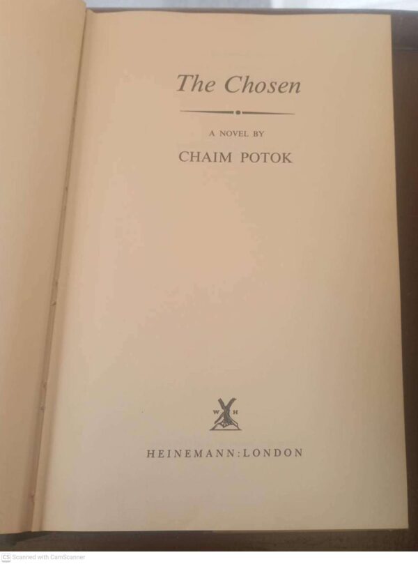 The Chosen — Chaim Potok secondhand book