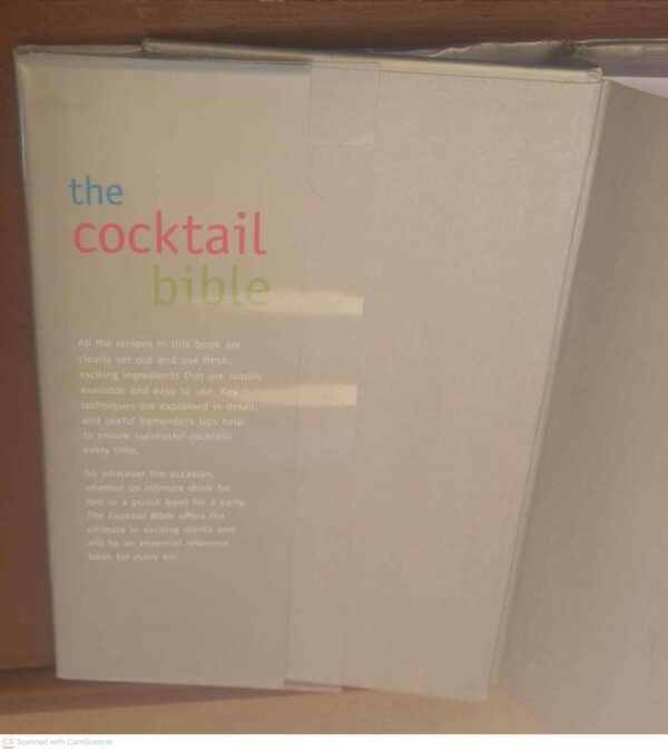 The Cocktail Bible: Traditional And Modern Cocktails For Every Occasion – Linda Doeser secondhand book