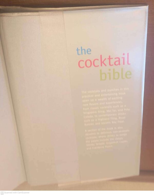 The Cocktail Bible: Traditional And Modern Cocktails For Every Occasion – Linda Doeser secondhand book