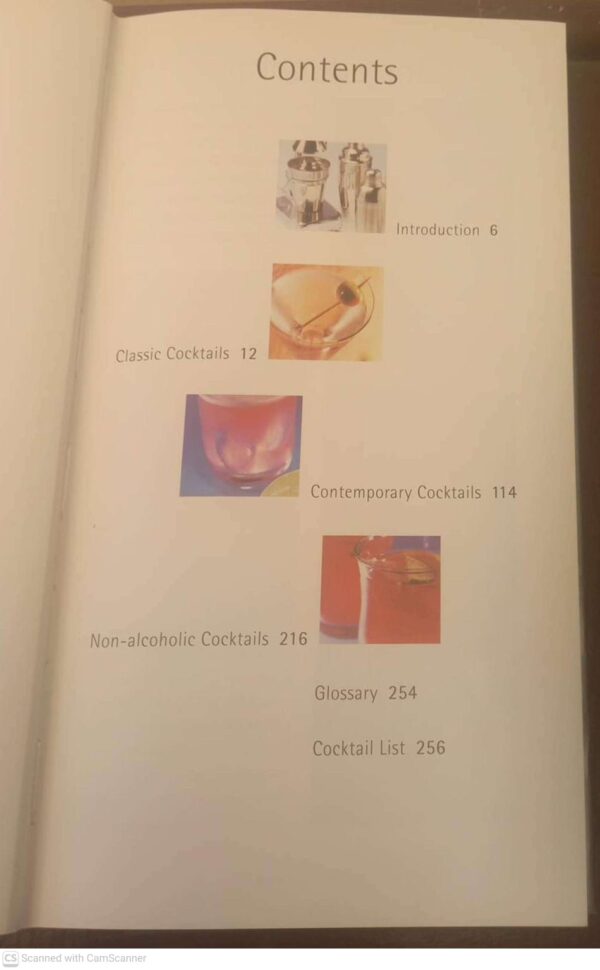 The Cocktail Bible: Traditional And Modern Cocktails For Every Occasion – Linda Doeser secondhand book