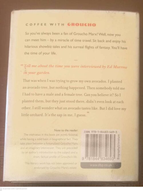 Coffee With Groucho — Simon Louvish secondhand book