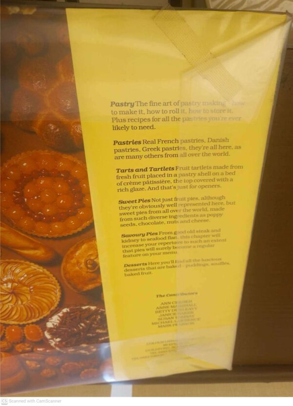 The Colour Library Book Of Baking — Susan Tomnay secondhand book