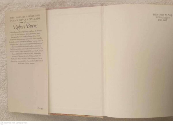 The Complete Illustrated Poems And Ballads Of Robert Burns secondhand book