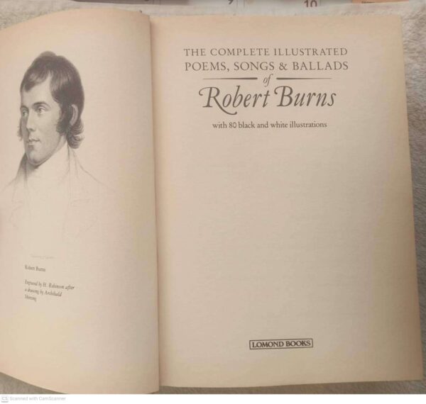 The Complete Illustrated Poems And Ballads Of Robert Burns secondhand book