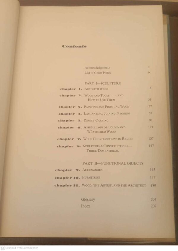Contemporary Art with Wood6 Contemporary Art With Wood: Creative Techniques And Appreciation — Dona Z. Meilach secondhand book