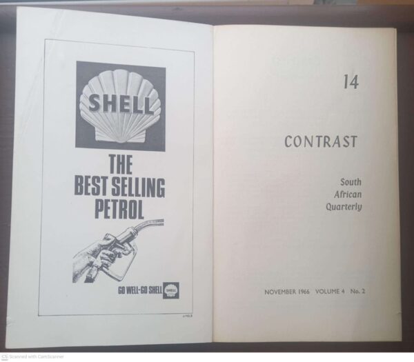 Contrast 14 – Vo 4, No 2, November 1966 secondhand book