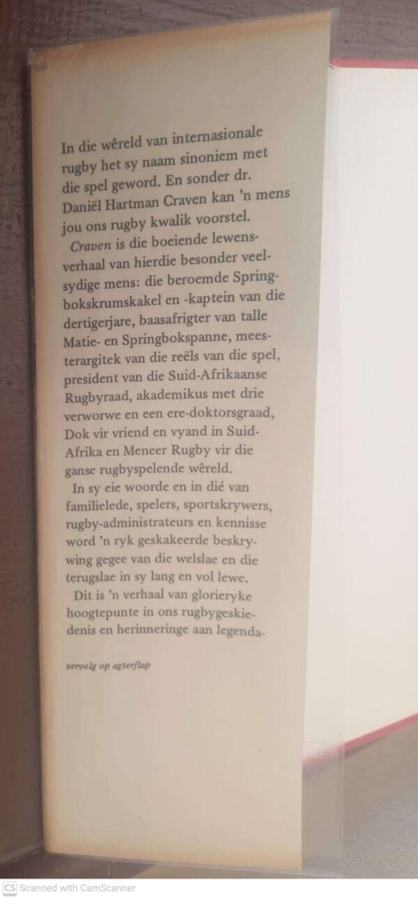 Craven — Hennie Gerber secondhand book