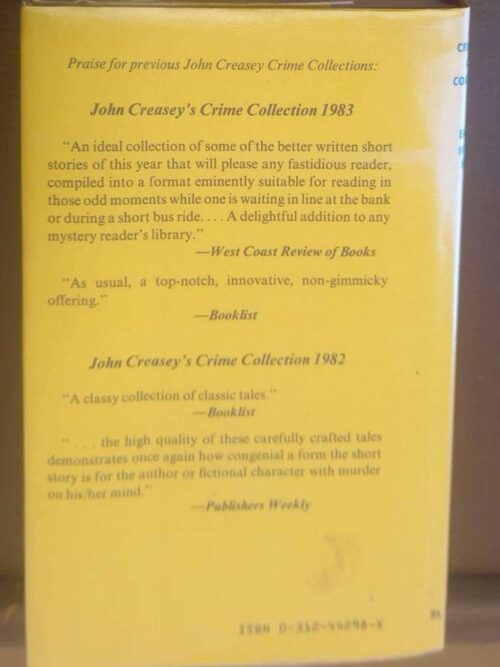 John Creasey’s Crime Collection 1984 – Herbert Harris secondhand book