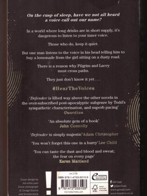 Defender: The Voices, Book 1 — G X Todd secondhand book