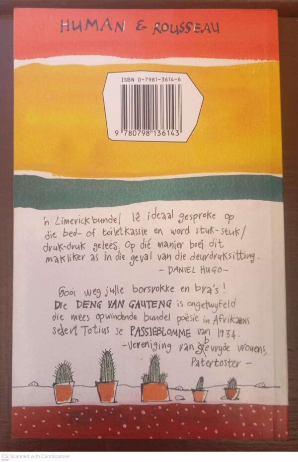 Die Deng Van Gauteng — Philip De Vos secondhand book