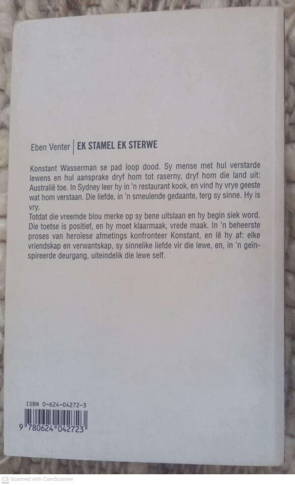 Ek Stamel Ek Sterwe — Eben Venter secondhand book