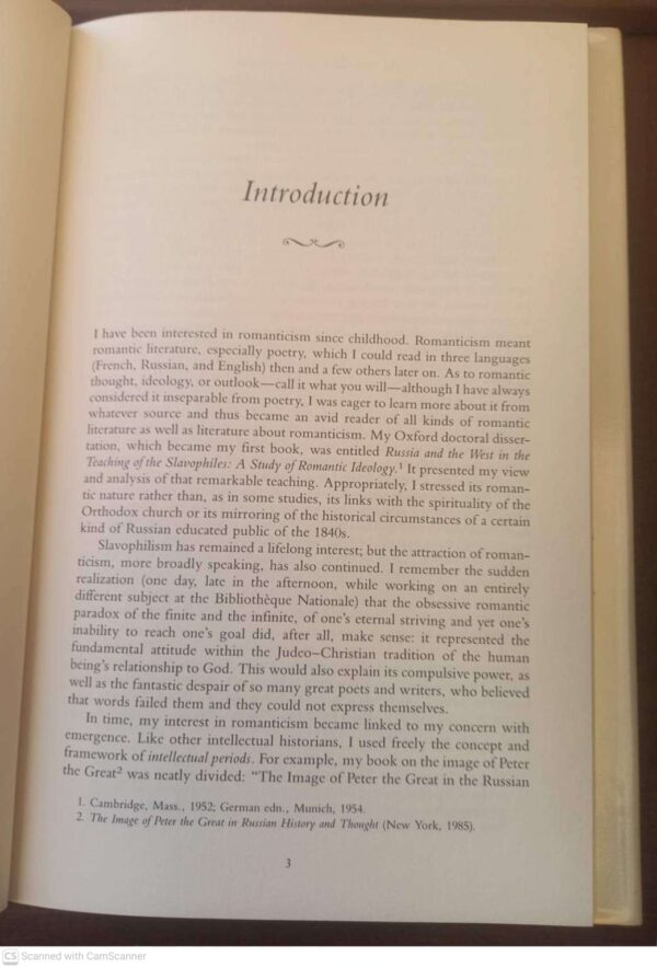 The Emergence Of Romanticism — Nicholas V. Riasanovsky secondhand book