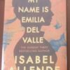 My Name Is Emilia Del Valle – Isabel Allende secondhand book