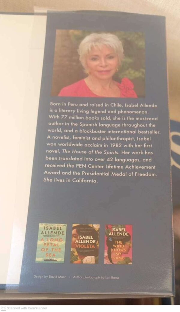 My Name Is Emilia Del Valle – Isabel Allende secondhand book