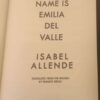 My Name Is Emilia Del Valle – Isabel Allende secondhand book