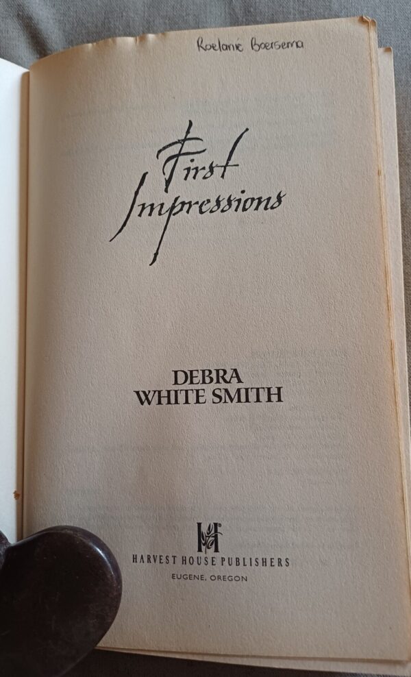 First Impressions – Debra White Smith secondhand book