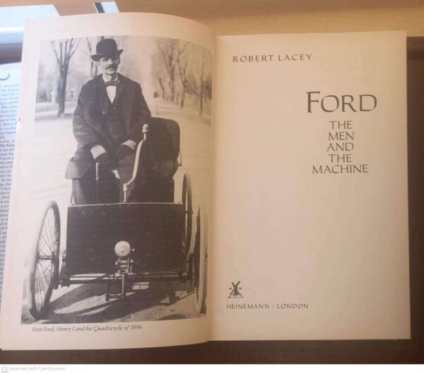 Ford: The Men And The Machine – Robert Lacey secondhand book