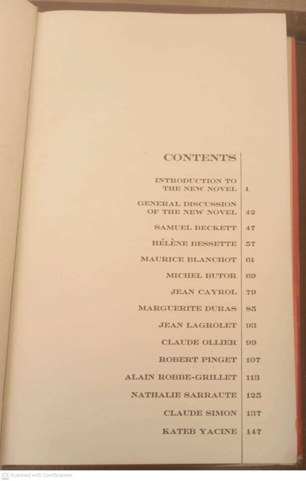 The French New Novel: An Introduction And A Sampler — Laurent Le Sage secondhand book