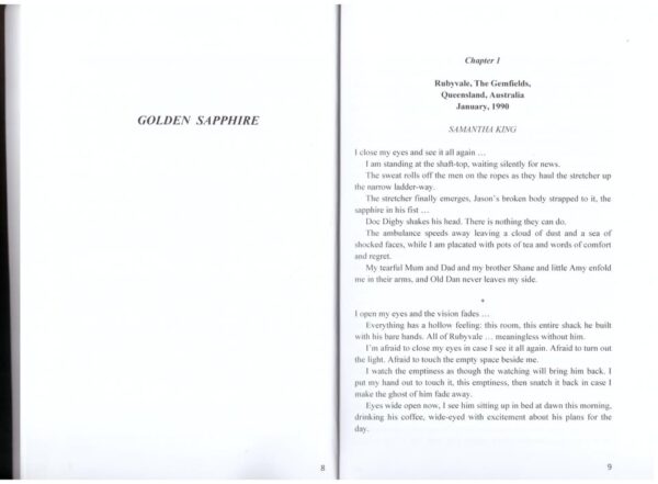 Golden Sapphire – Sheila Mary Taylor secondhand book