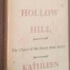 The Hollow Hill: And Other Poems, 1960-1964 — Kathleen Raine secondhand book