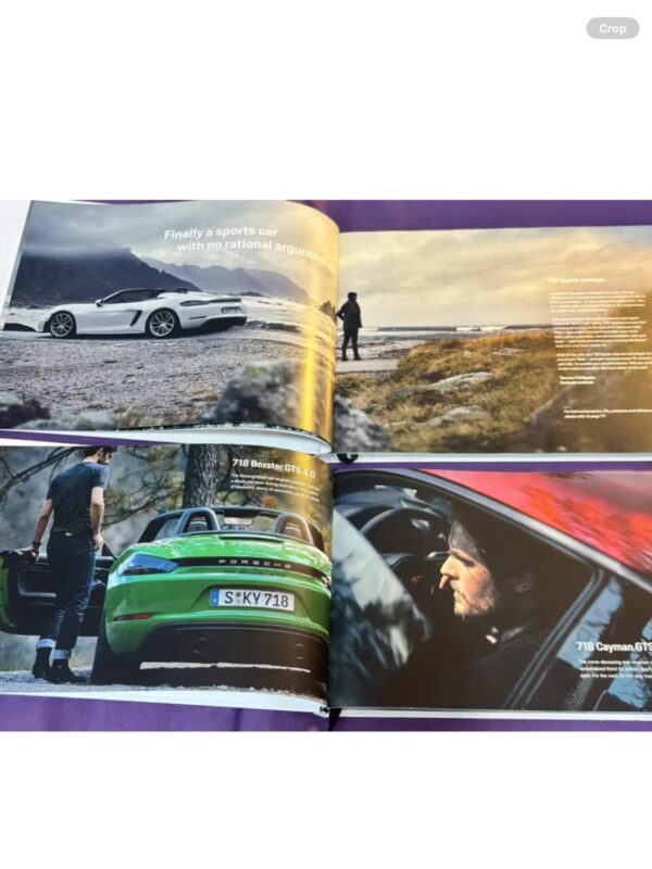 Porsche Books X2 | 718 Spyder & 78 GTS 4.0 Models secondhand book