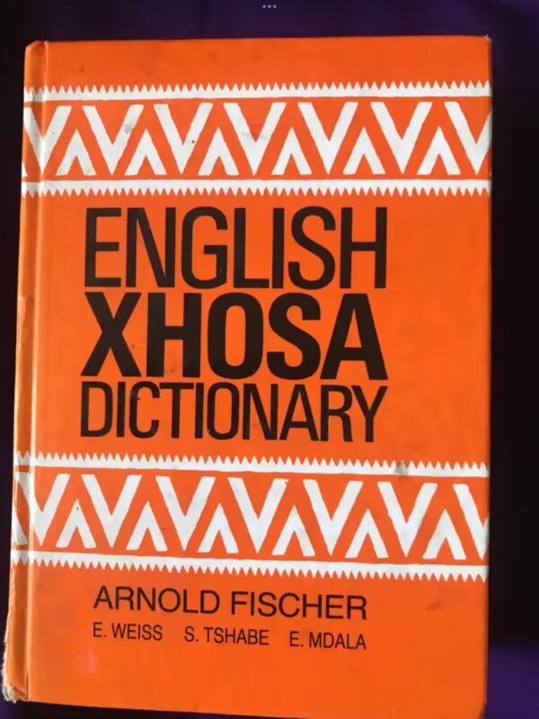 English Xhosa Dictionary – Arnold Fischer secondhand book