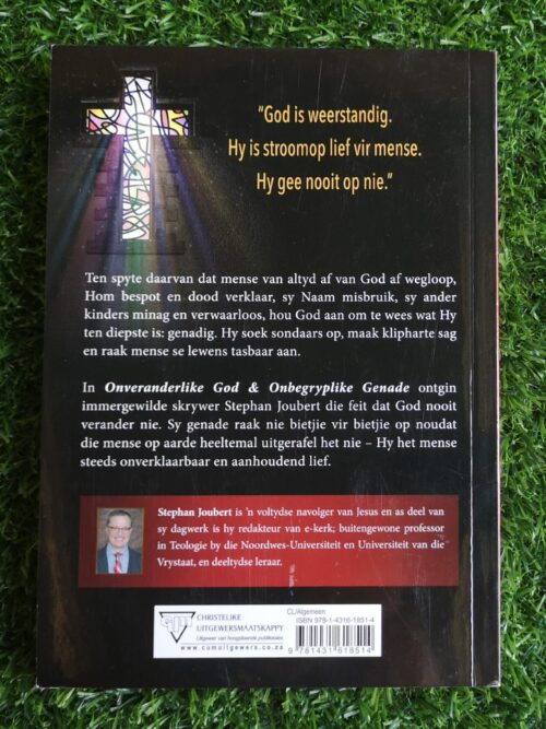 Onveranderlike God en Onbegryplike Genade – Stephan Joubert secondhand book