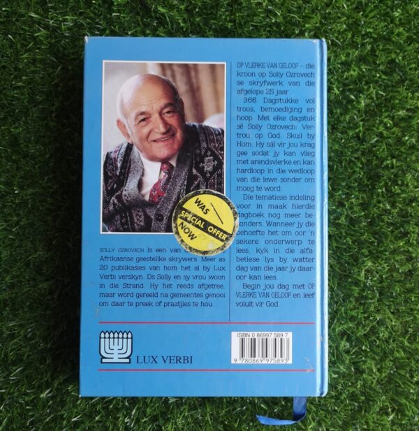 Op vlerke van geloof – Solly Ozrovech secondhand book