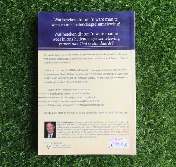 Wees ‘n man van formaat – Dr. James Dobson secondhand book