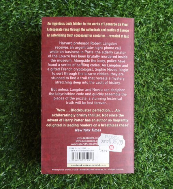 The Da Vinci Code – Dan Brown secondhand book