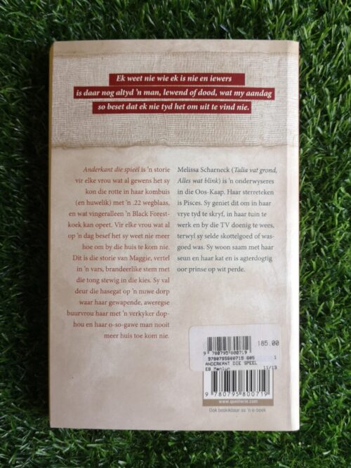 Anderkant Die Spieël – Melissa Sharneck secondhand book