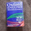 Oxford Minidictionary 6th Edition secondhand book