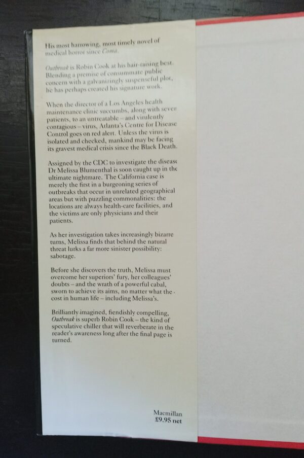 IMG_20260122_143138~2 Outbreak – Robin Cook secondhand book