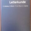 Inleiding Tot Die Afrikaanse Letterkunde — E. Lindenberg Et Al. secondhand book