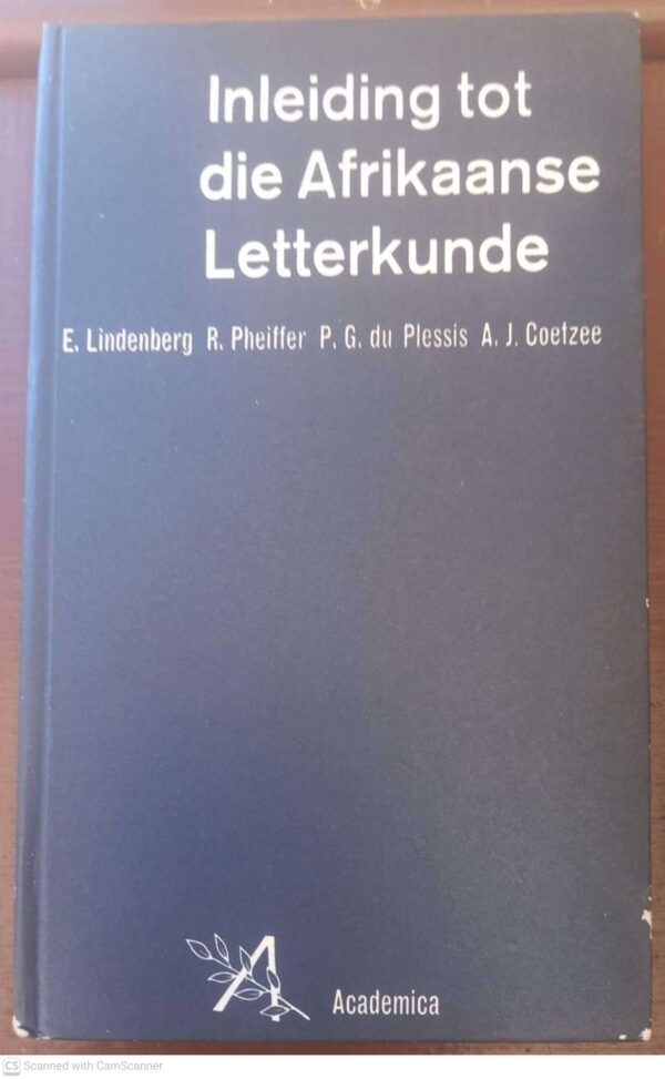 Inleiding Tot Die Afrikaanse Letterkunde — E. Lindenberg Et Al. secondhand book