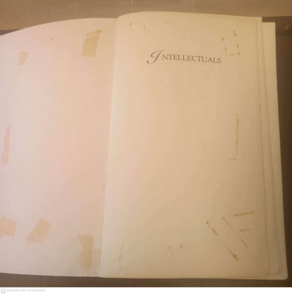 Intellectuals3 Intellectuals — Paul Johnson secondhand book