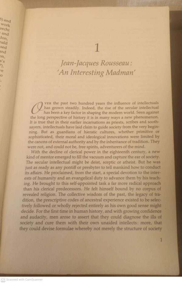 Intellectuals6 Intellectuals — Paul Johnson secondhand book