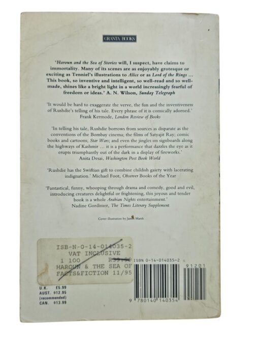 Haroun And The Sea Of Stories – Salman Rushdie secondhand book