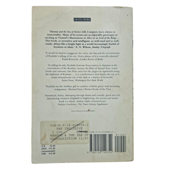 Haroun And The Sea Of Stories – Salman Rushdie secondhand book
