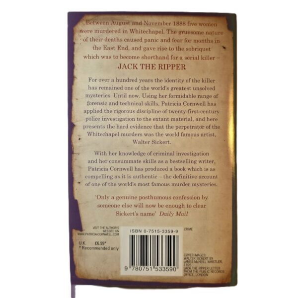 Internet_20260125_085646_2 Portrait Of A Killer – Patricia Cornwell secondhand book