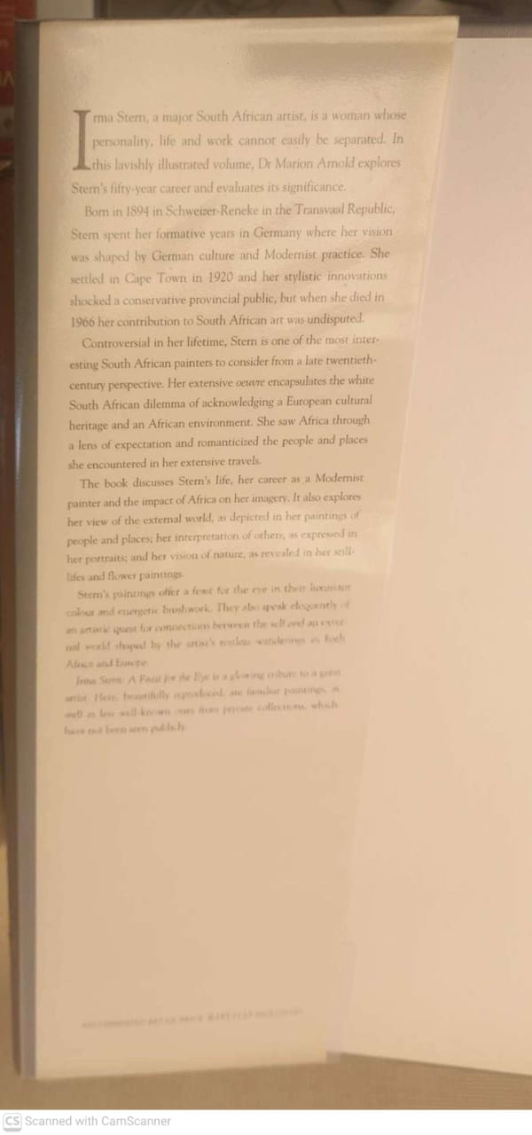 Irma Stern3 Irma Stern: A Feast For The Eye — Marion Arnold secondhand book